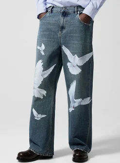 Freedom Doves loose jean