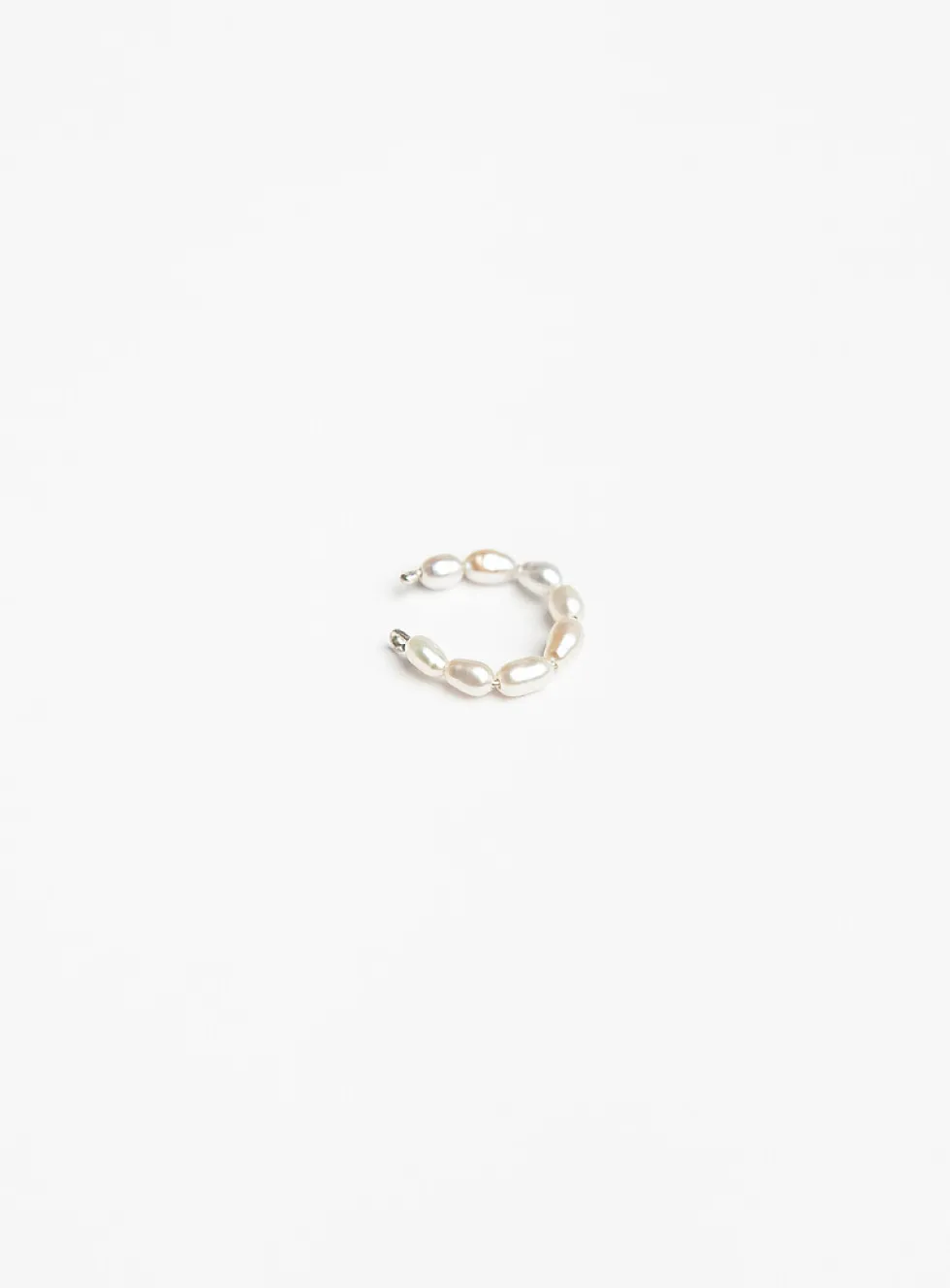 Freshwater pearl ear cuff