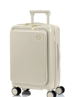 Front pocket carry-on luggage