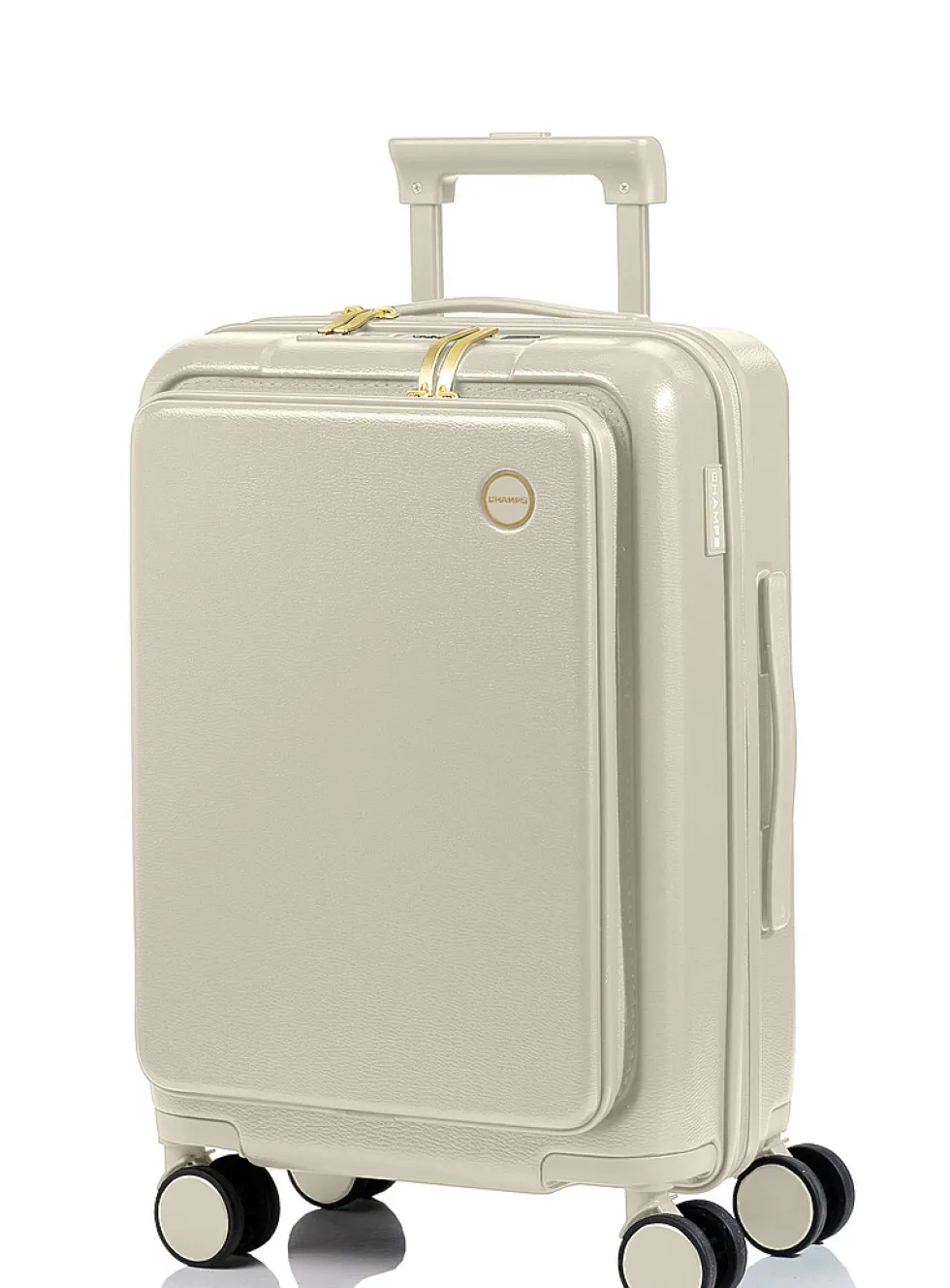 Front pocket carry-on luggage