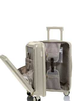Front pocket carry-on luggage