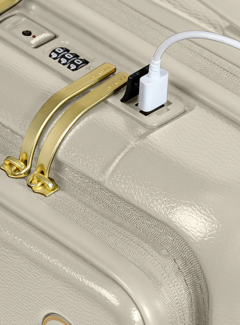 Front pocket carry-on luggage