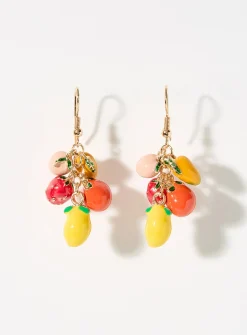 Fruit bunch earrings