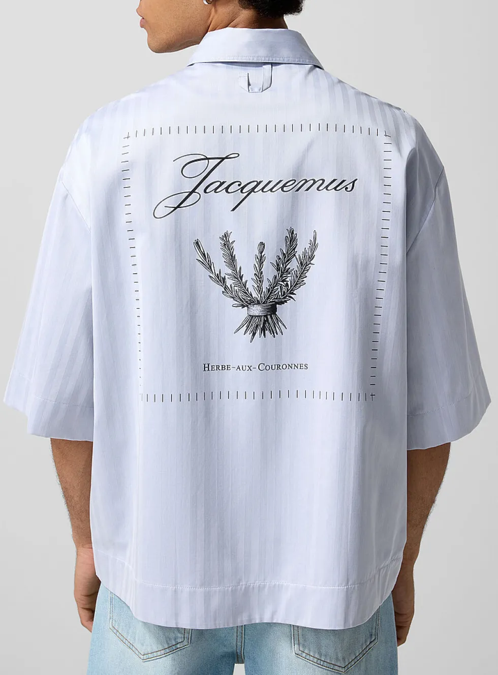 Gardian rosemary bouquet boxy shirt