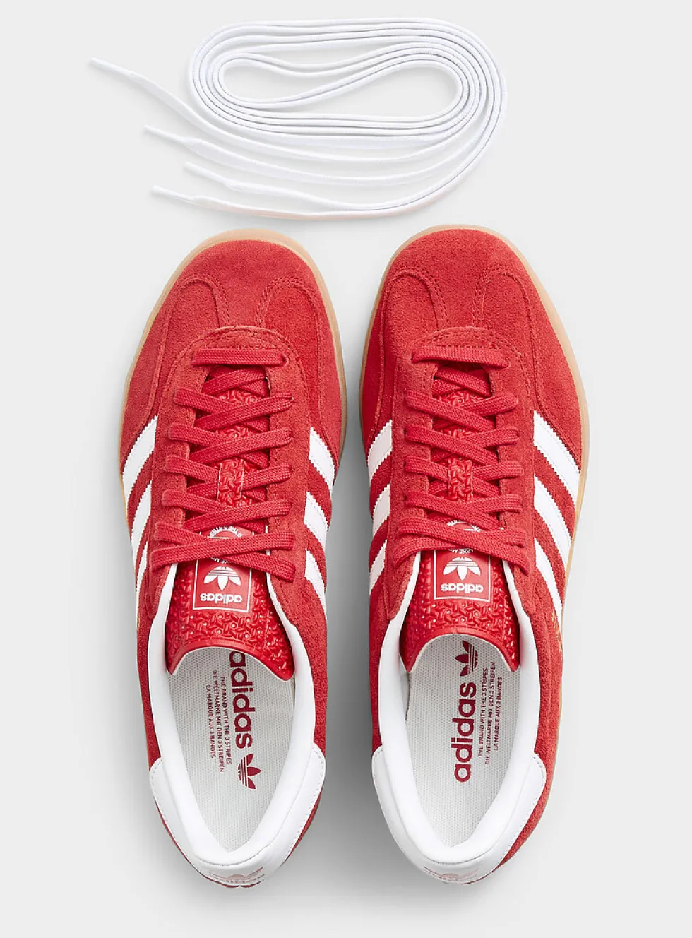 Gazelle Indoor bright red sneakers