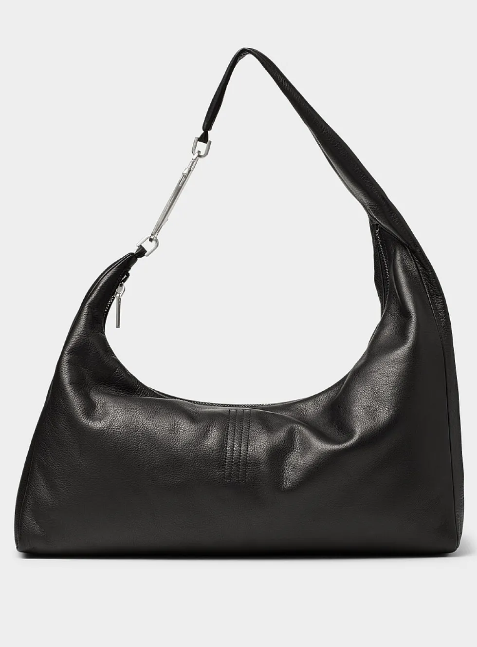 Gemini calf leather hobo bag