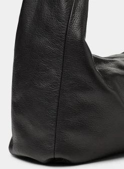 Gemini calf leather hobo bag