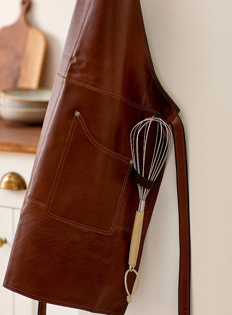 Genuine leather apron