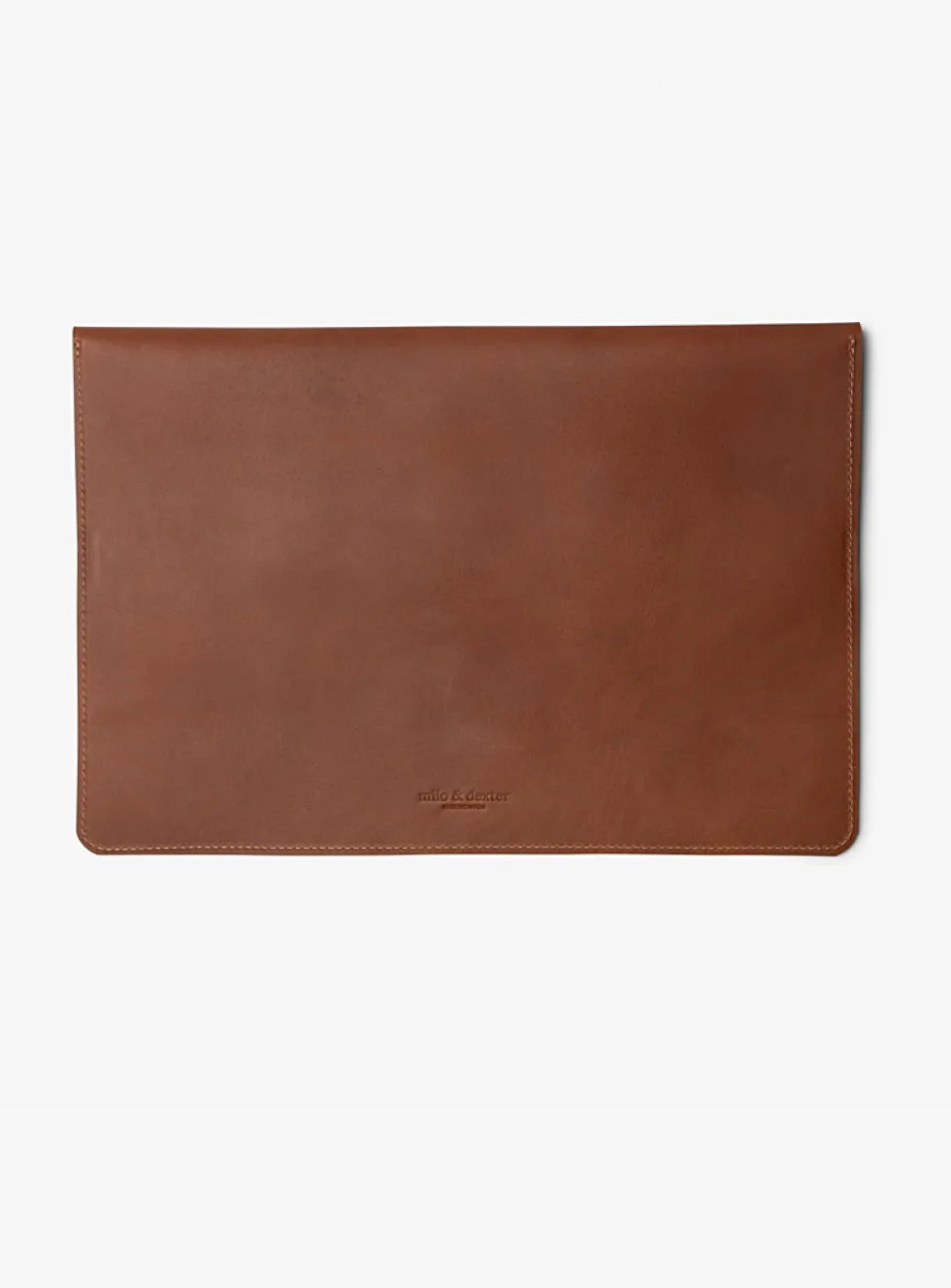 Genuine leather computer case