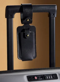 Genuine leather Deluxe luggage tag