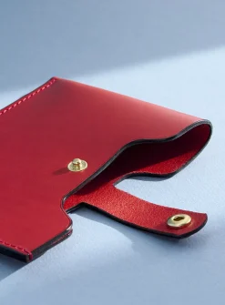 Genuine leather passport holder