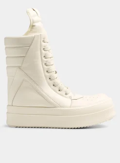 Geobasket cream sneakers