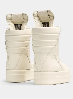 Geobasket cream sneakers