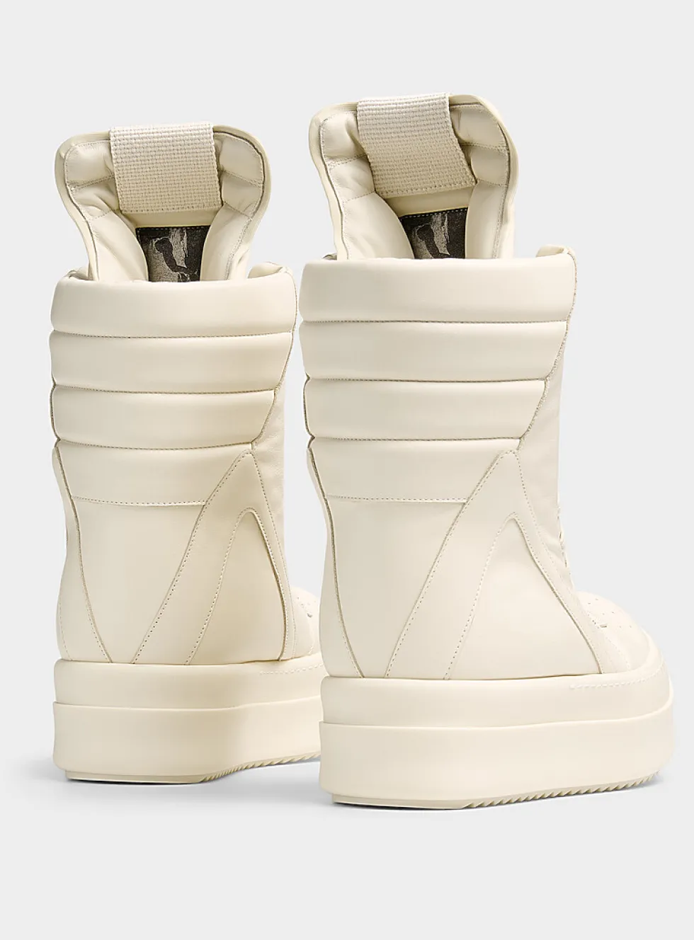 Geobasket cream sneakers