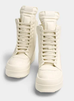 Geobasket cream sneakers