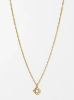 Geo-clover necklace