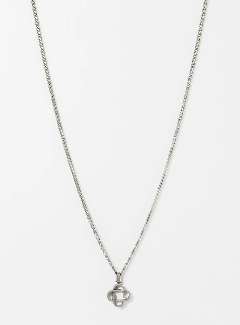 Geo-clover necklace