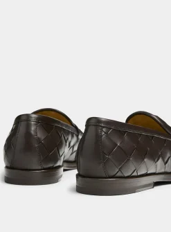 Gerald braided leather loafers