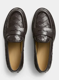 Gerald braided leather loafers
