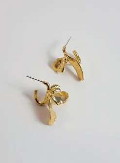 Germinati brass earrings