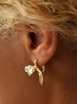 Germinati brass earrings