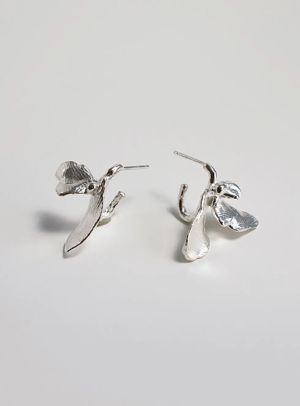 Germinati sterling silver earrings