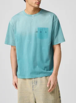Ghost pocket shaded T-shirt