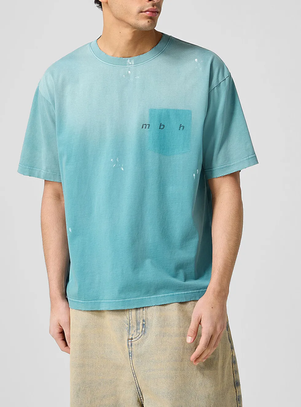Ghost pocket shaded T-shirt