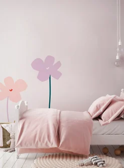 Giant flowers wall stickers
