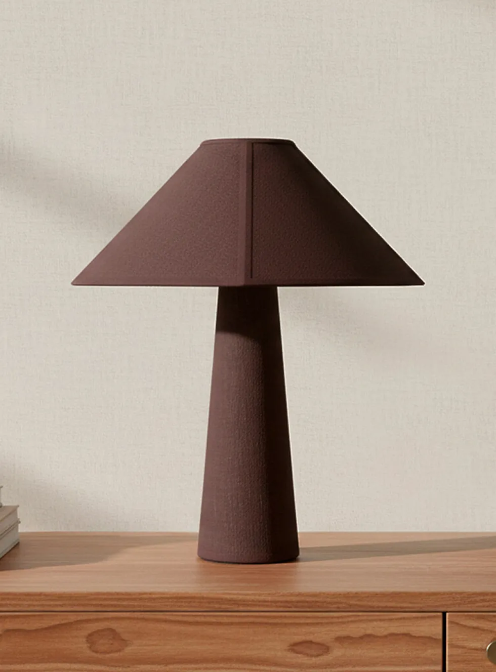 Gigi brown table lamp