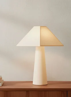 Gigi cream table lamp