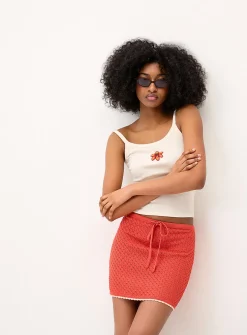 Gigi knit miniskirt