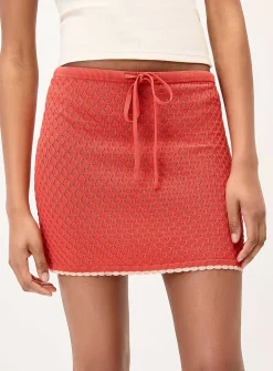 Gigi knit miniskirt
