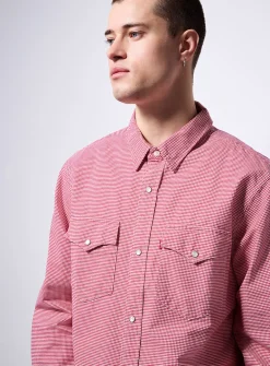 Gingham Western shirt