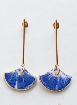 Ginkgo earrings