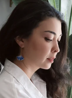 Ginkgo earrings