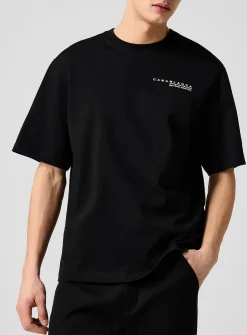 Glitch Orchid printed T-shirt