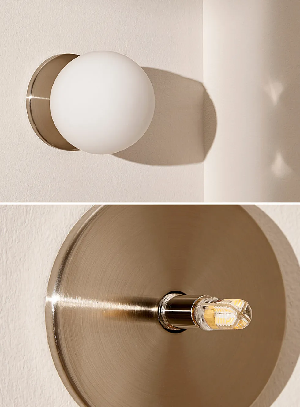 Globe 120 wall sconce