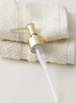 Gold soap dispenser