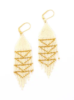 Golden arrow earrings