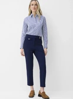 Golden buttons ponte pant