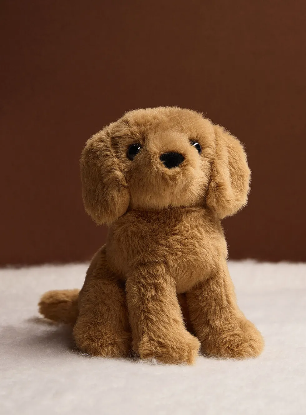 Golden retriever pup plush