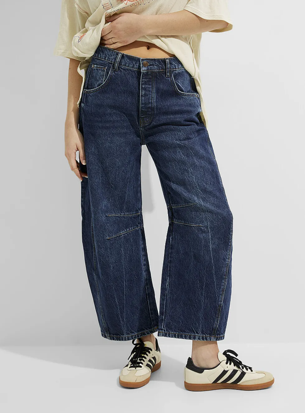 Good Luck barrel jean