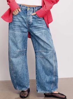 Good Luck barrel jean
