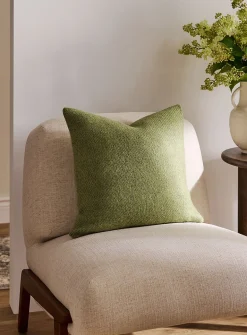 Gotland wool removable-cover cushion