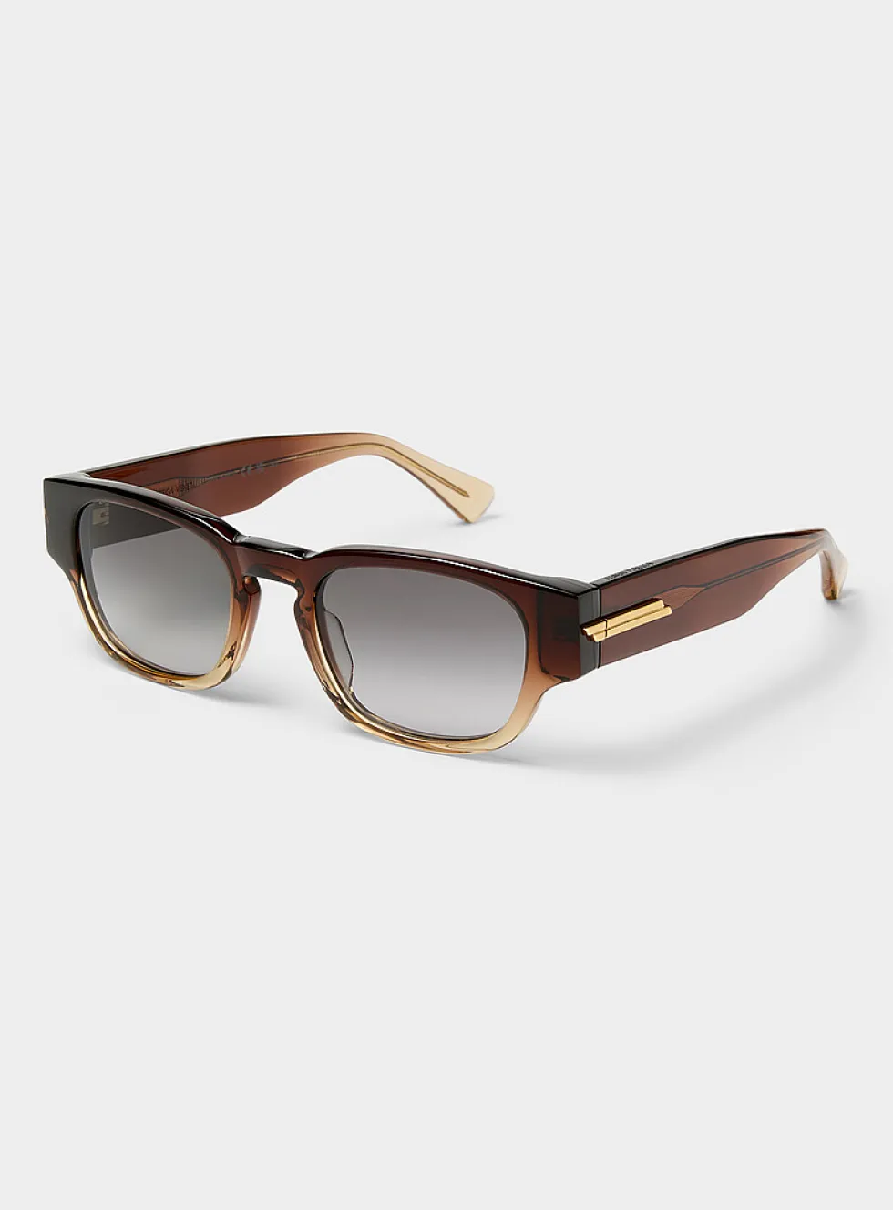 Gradient oval sunglasses