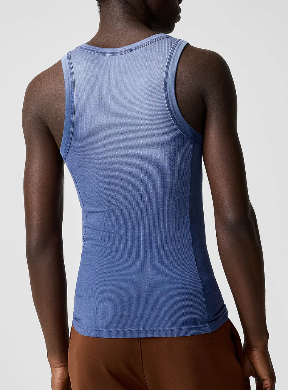Gradient ribbed cami