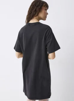 Graphic print T-shirt dress
