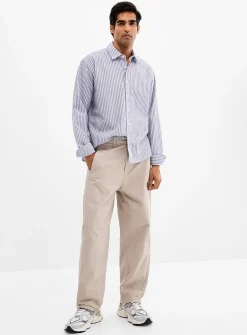 Graphic seam chinos