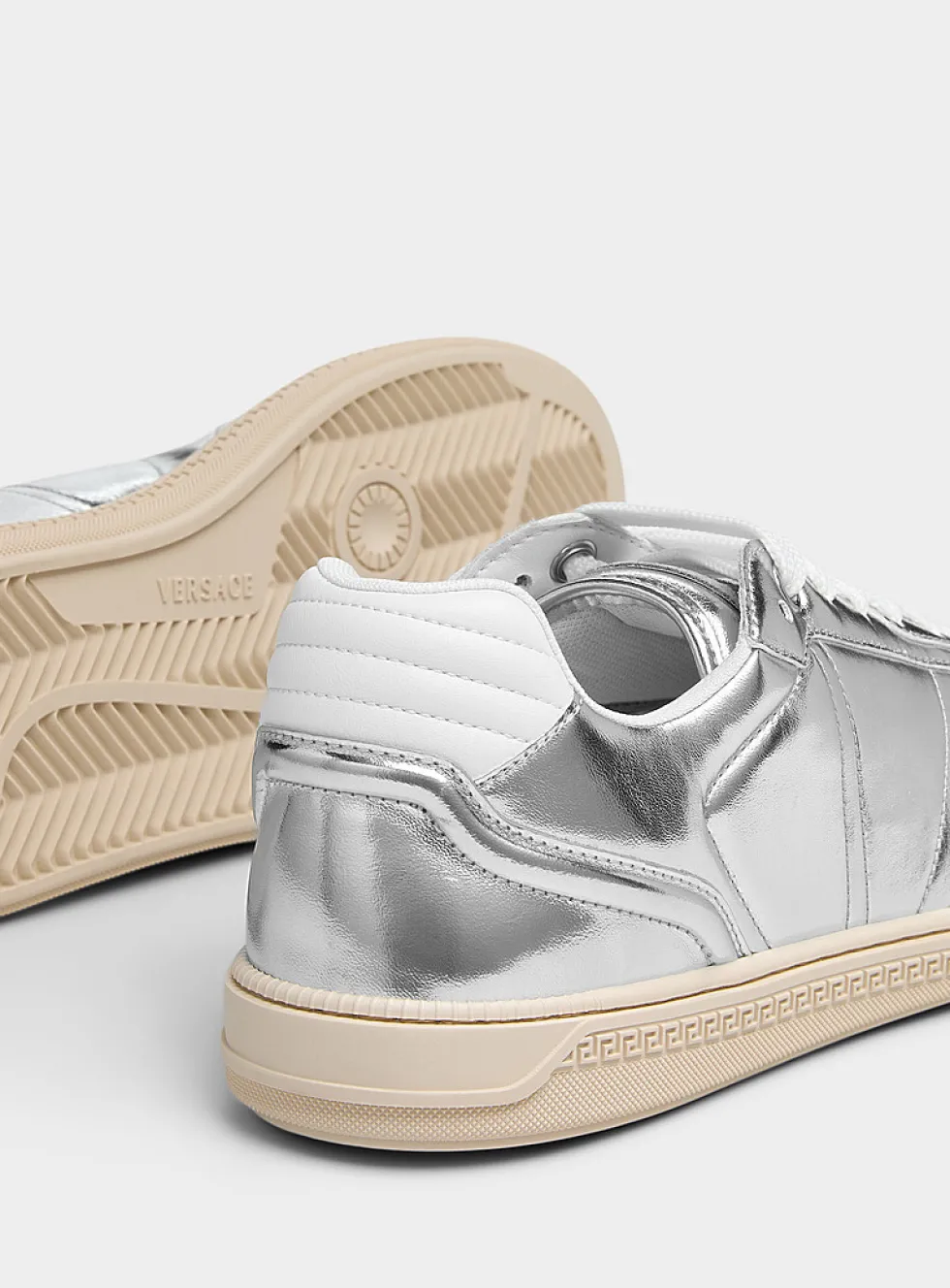 Greca metallic sneakers